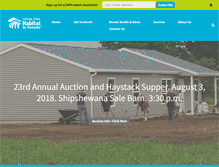 Tablet Screenshot of lagrangehabitat.org